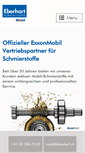 Mobile Screenshot of eberhart.ch